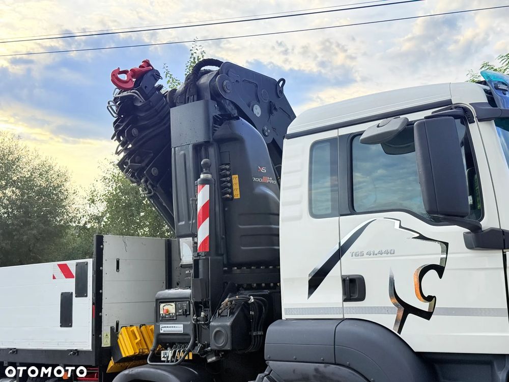 MAN * MAN 41.440 TGS * Napęd 8x6 * HDS Kran Hiab 700 E-9 HIPRO * 22 M * Energetyka * Sprowadzony * - 28
