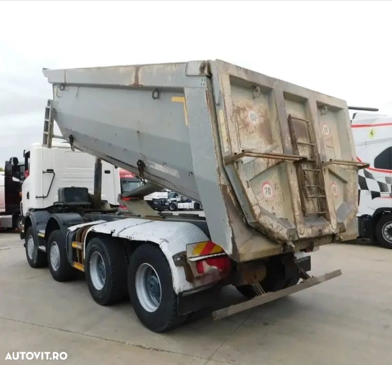 Scania G420, euro 5 cu AdBlue, AC, bena Meiller 18 m3 - 3