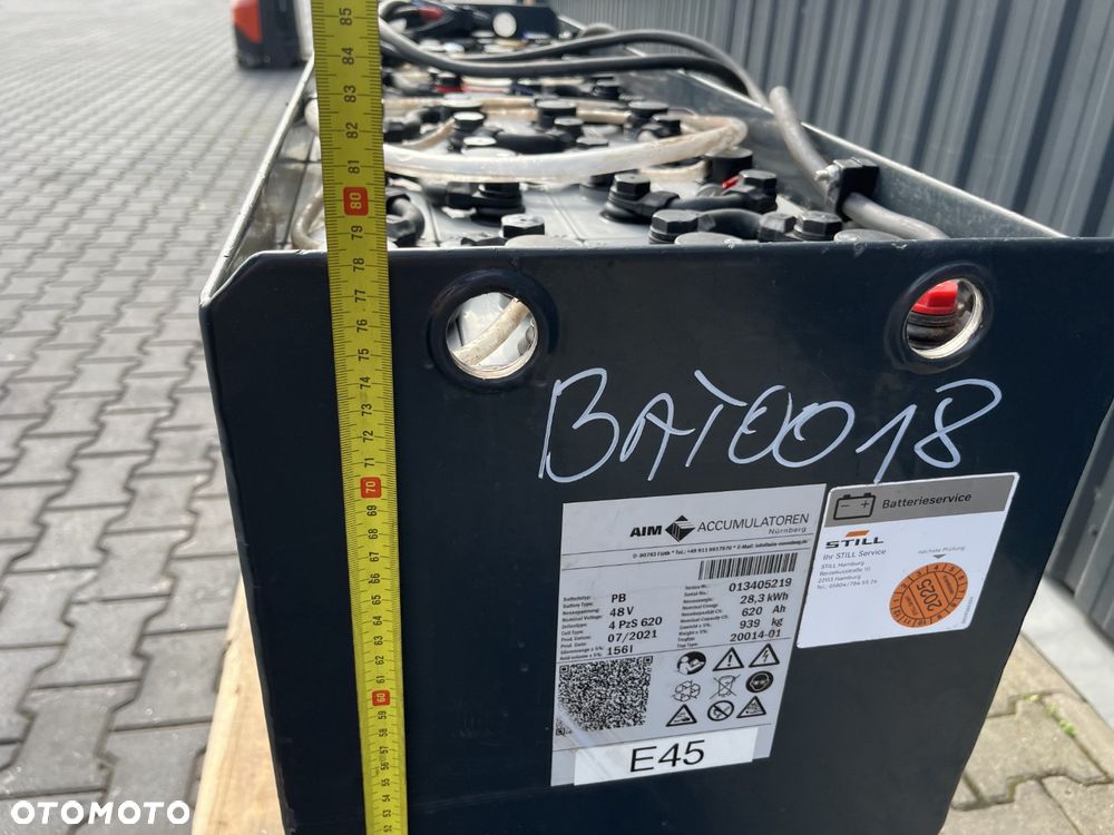 Bateria do wózka widłowego Linde Jungheinrich Still AIM 48V 620 Ah ID BAT0018 - 12