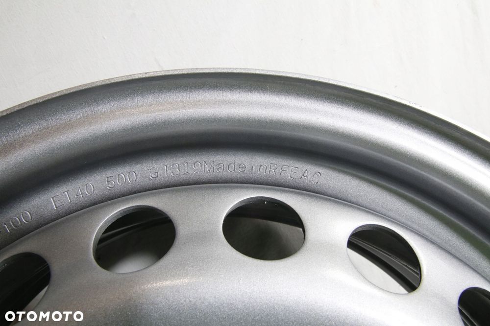 felga stalowa srebrna trebl x40915 15 6j 4x100 et40 - 6