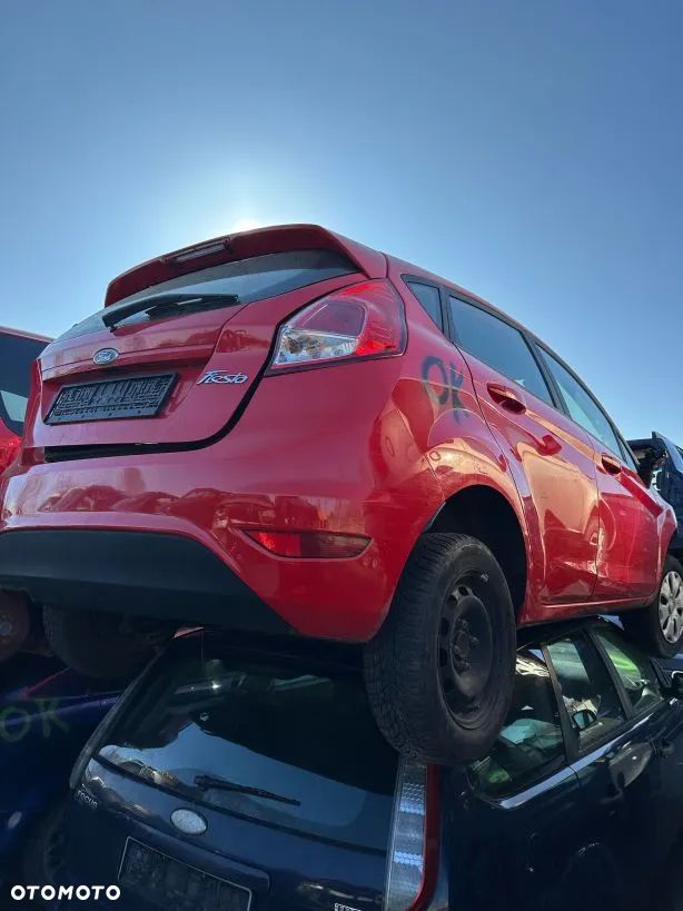 Ford Fiesta Mk7 LIFT 12-17 1.25 DURATEC ZDERZAK TYŁ TYLNI NC - 1