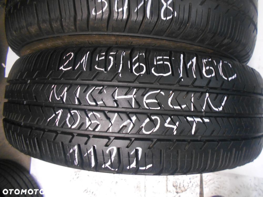 OPONY 215/65R16C MICHELIN AGILIS 51 DOT 1122 /  3418 9.2MM - 3