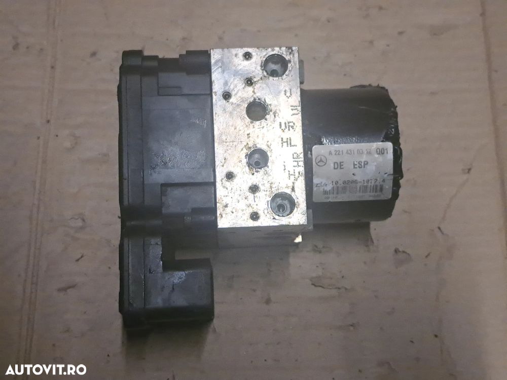 Unitate modul pompa ABS ESP originala Mercedes S-class W221 - 4