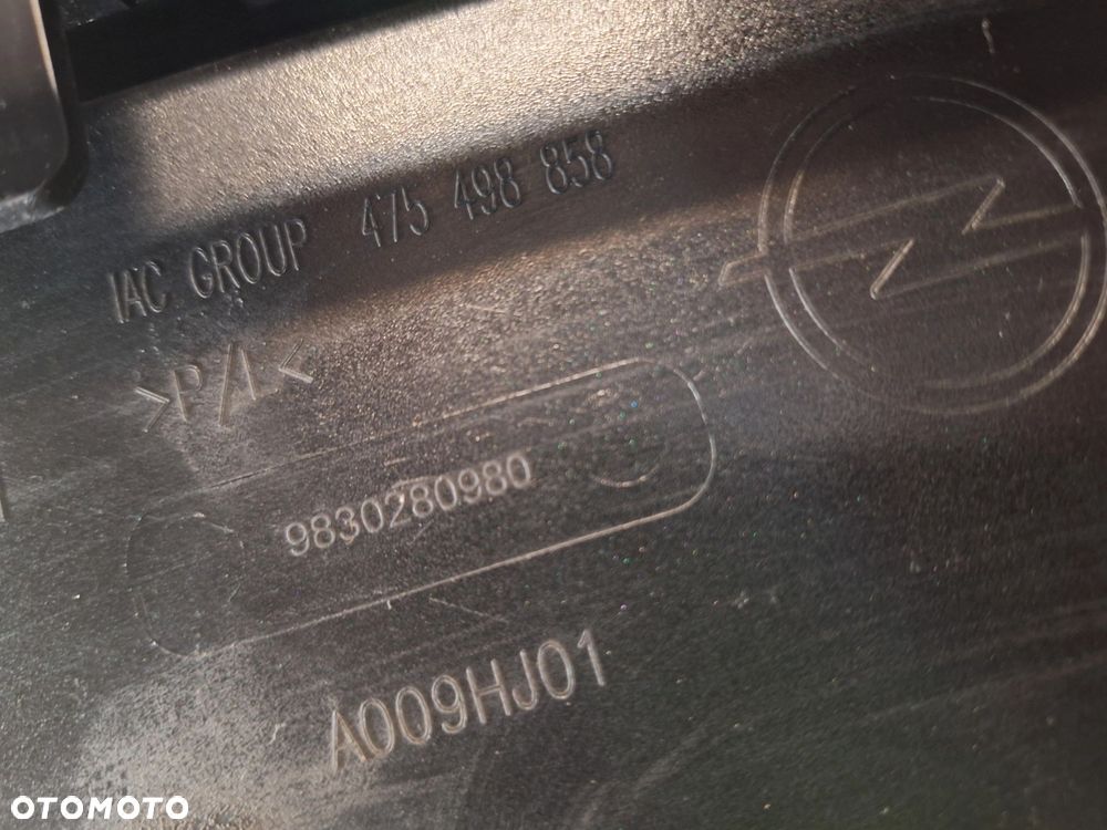 OPEL CORSA F 19-23 ZDERZAK PRZÓD PRZEDNI+STELAŻ+GRILL ORYG. GM 9830280980 WYSYŁKA 24H - 12