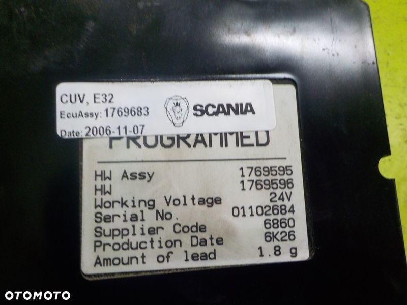 SCANIA R 1769683 STEROWNIK ŚWIATEŁ - 2