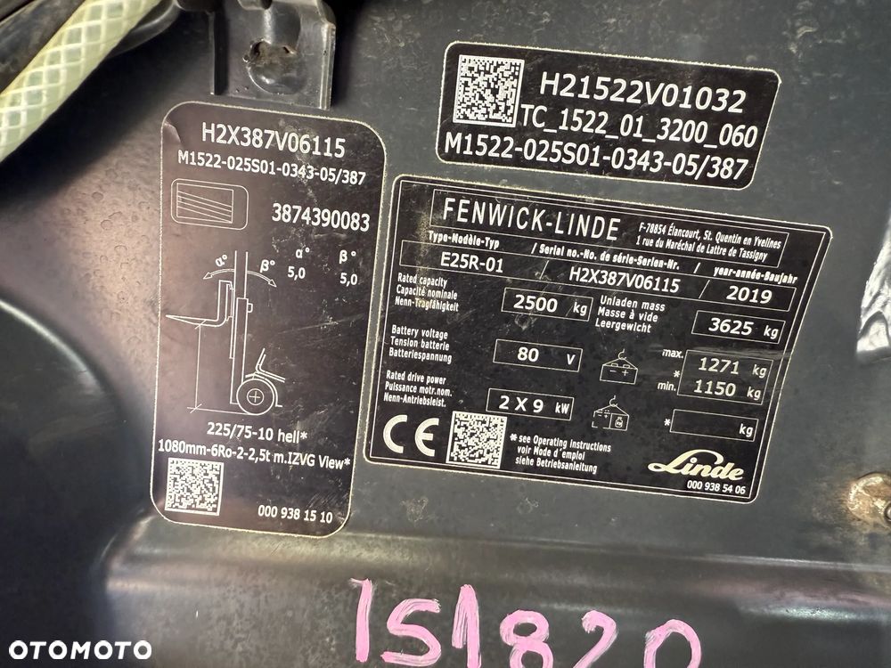 Linde E25R-01 - 27