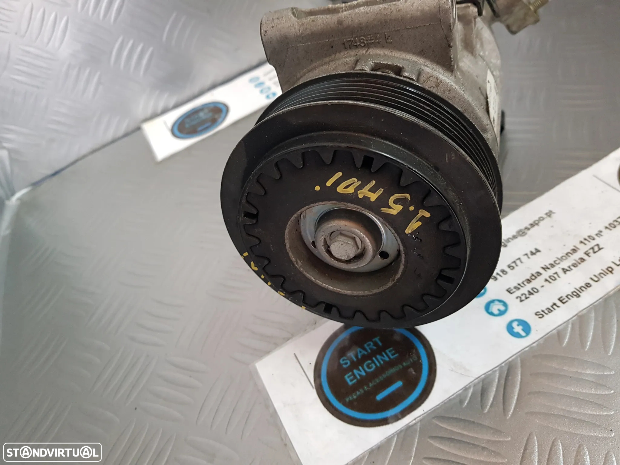 Compressor Ar condicionado Peugeot 308 II 3008 II 5008 II 208 II 508 II Citroen DS3 3 1.5 HDI 2.0 HDI - 3
