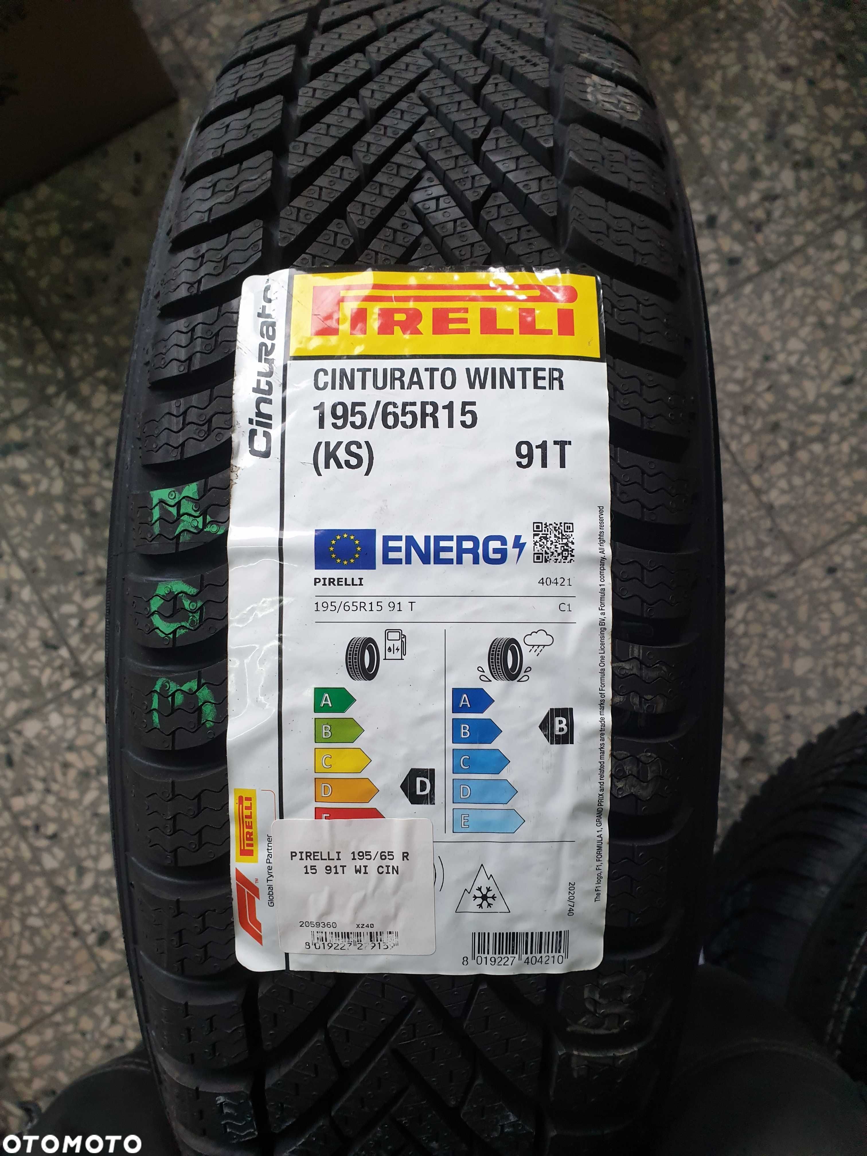 Pirelli Cinturator Winter 195/65 R15 91T dot23 - 1