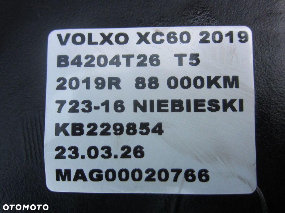 VOLVO XC60 XC 60 II BAK PALIWA ZBIORNIK POMPA 2.0 T5 BENZYNA USA 31372614 - 9