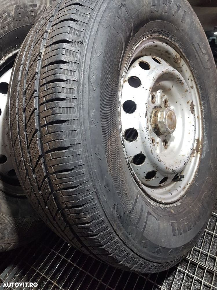 Jante aliaj Mitsubishi L200 2006 - 2010 (653) R16 +CAUCIUCURI 6*139.7 - 9