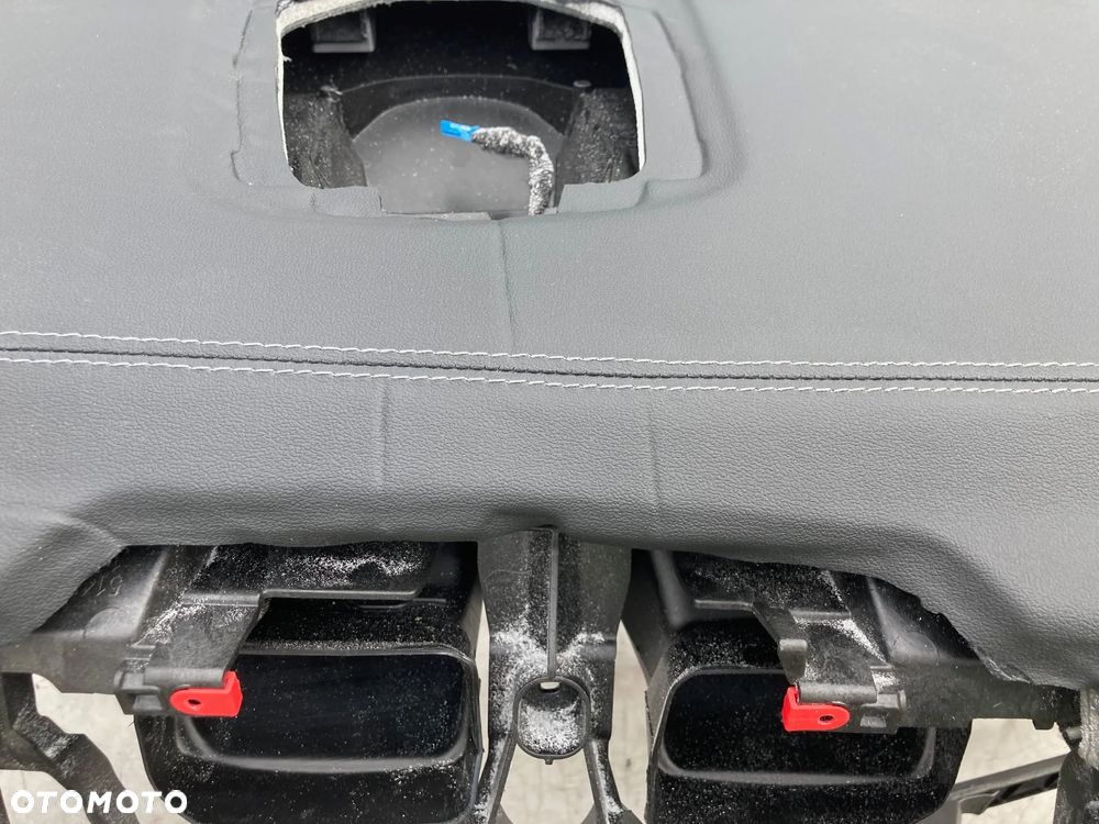 BMW X3 G01 X4 G02 DESKA KONSOLA KOKPIT PULPIT PÓŁKA PARAPET AIRBAG PODUSZKI PASY PAS SKÓRA SZYTA NIĆ - 9