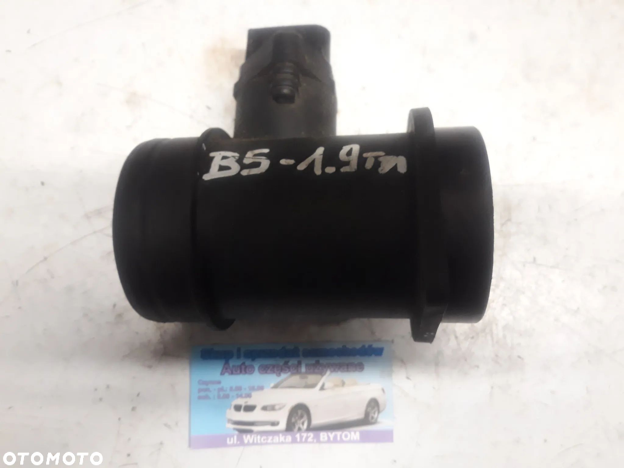 PRZEPŁYWOMIERZ VOLKSWAGEN PASSAT B5 1,9 TDI  2000r  0281002216 - 1
