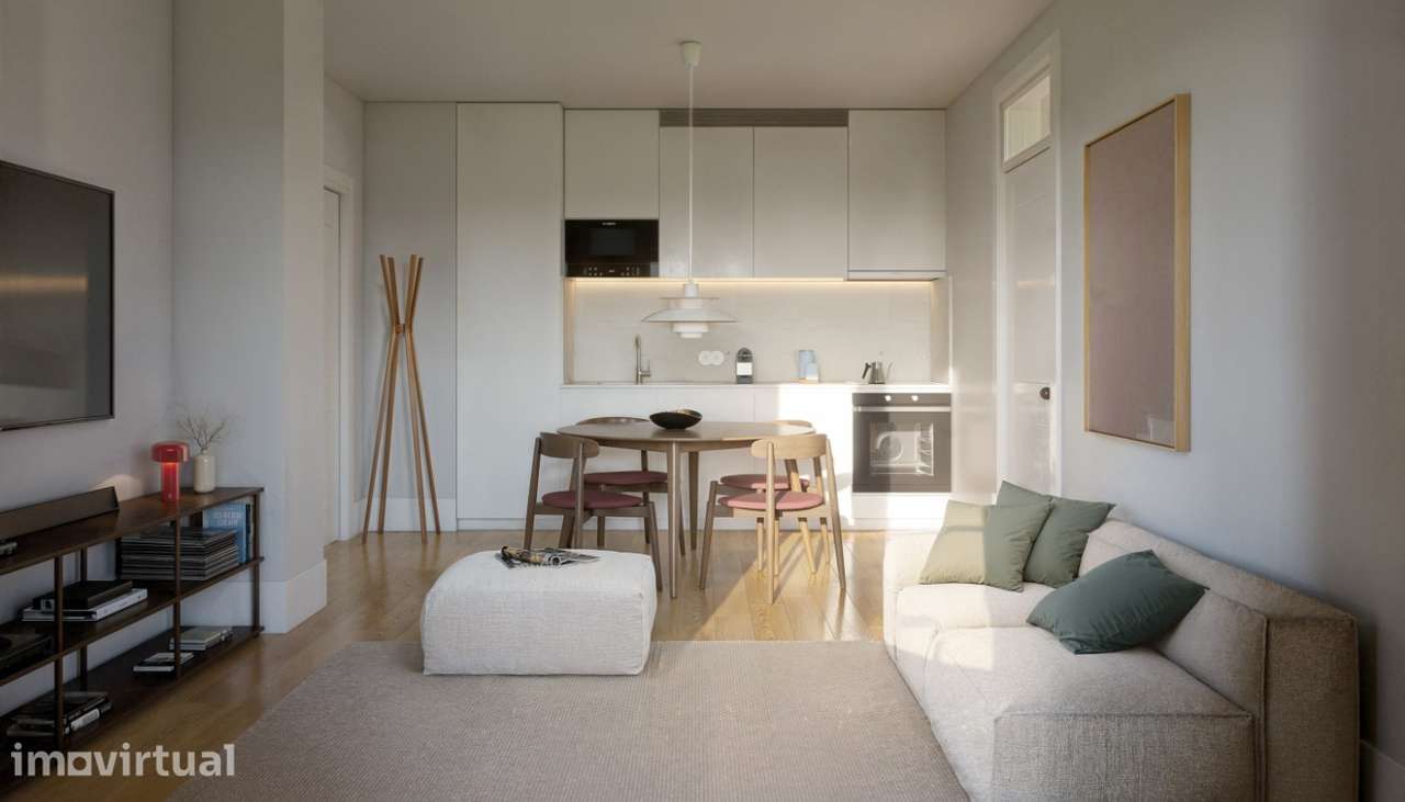 Apartamento T1 à venda no centro histórico do Porto, Portugal - Grande imagem: 4/16