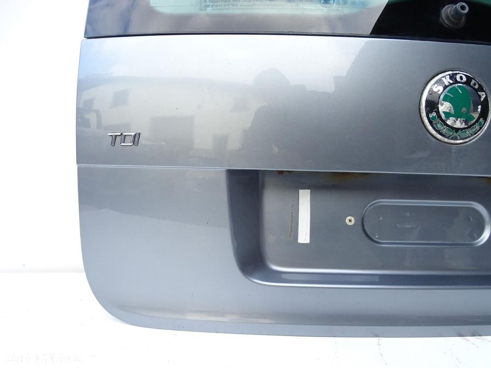 KLAPA TYŁ TYLNA BAGAŻNIKA + SZYBA LF8L SKODA YETI I 09-13r - 9