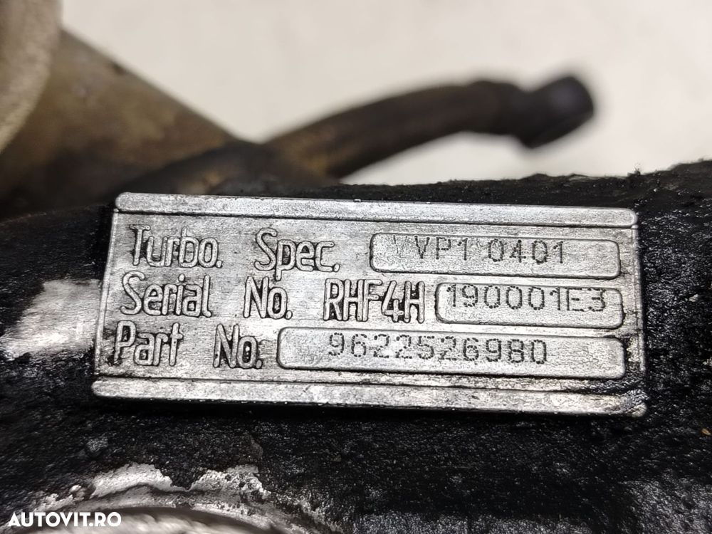 Turbo turbina 2.0 hdi 9622526980 Peugeot 206 1 [1998 - 2003] - 2