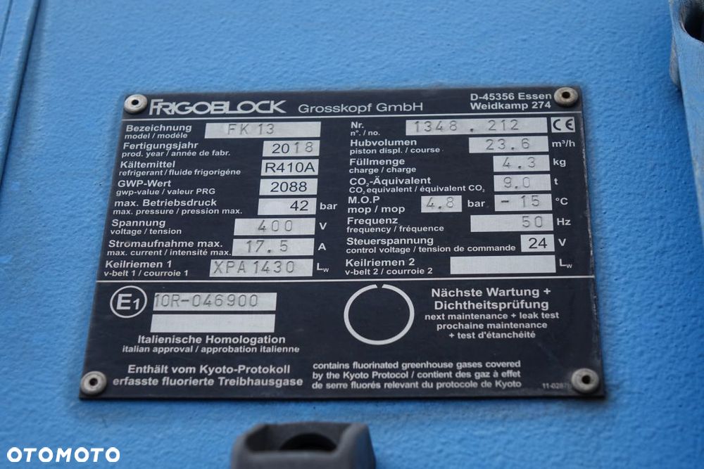 DAF LF 290 / CHŁODNIA / FRIGOBLOCK FK13 / EURO 6 / AUTOMAT / ROLETA / WINDA ZAŁADUNKOWA - 26