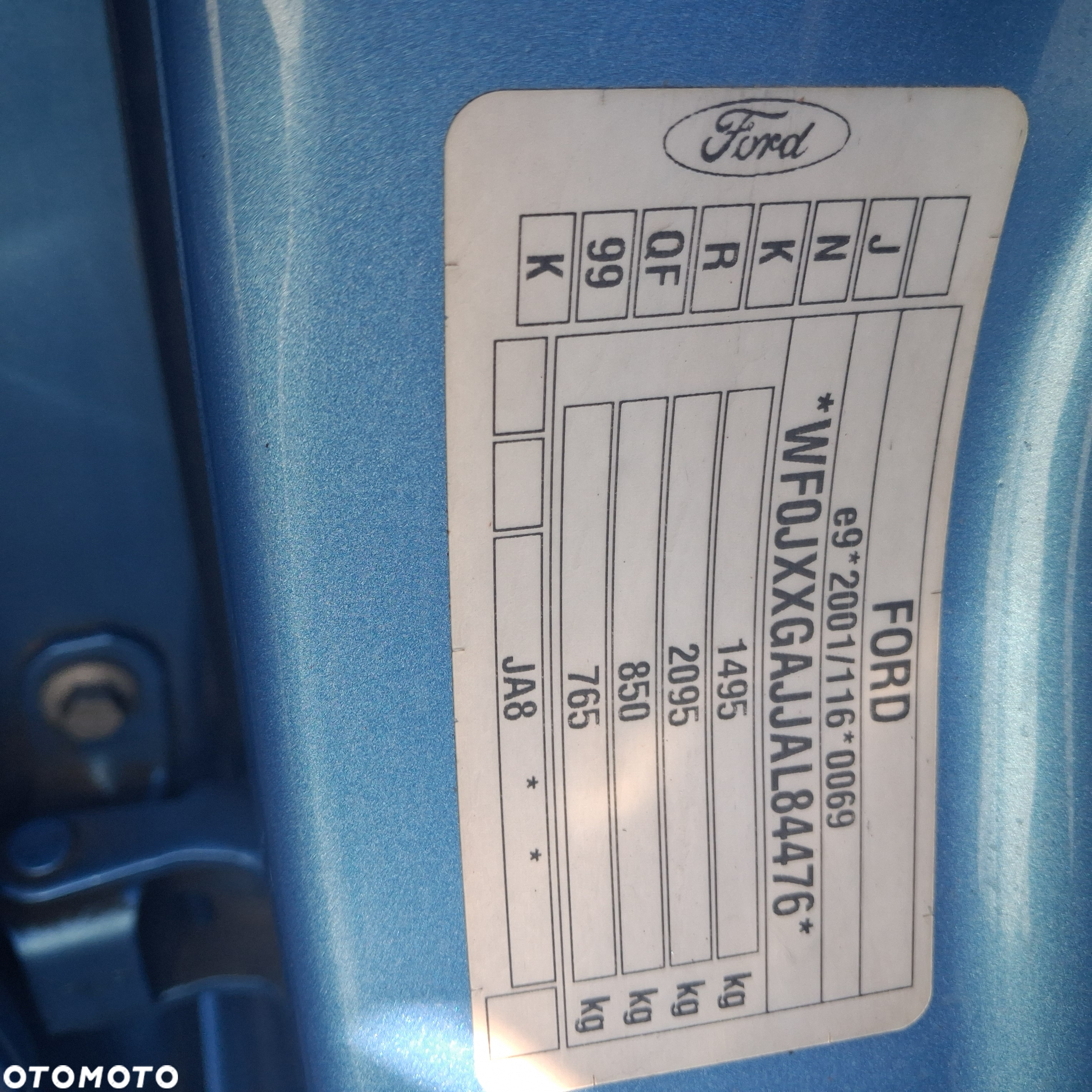Ford Fiesta Mk7 1.25i 82km kod 99 2010r - 6