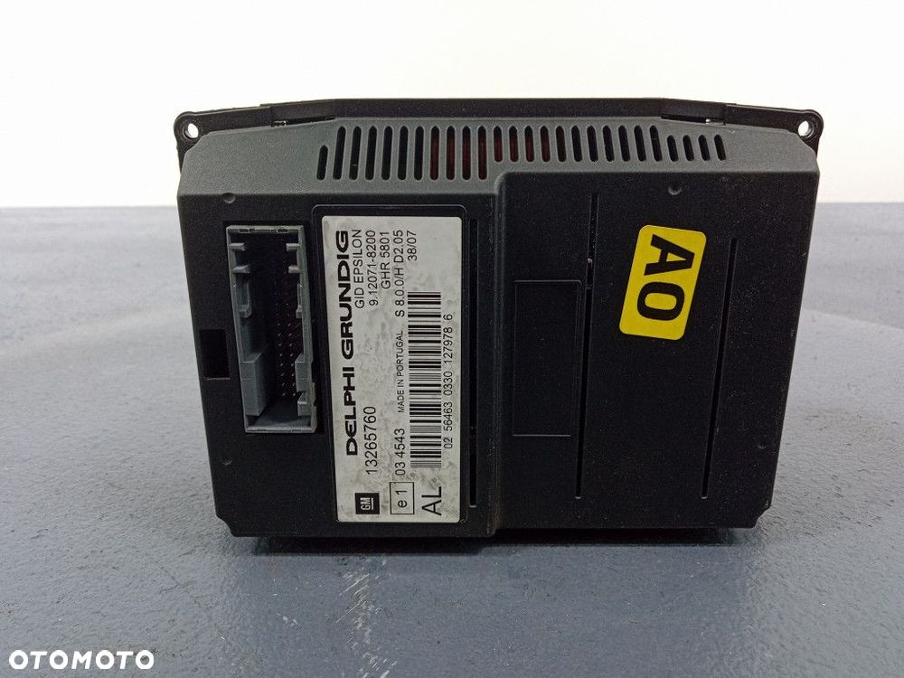 VECTRA C SIGNUM RADIO CD 30 WYŚWIETLACZ 13253511 - 9