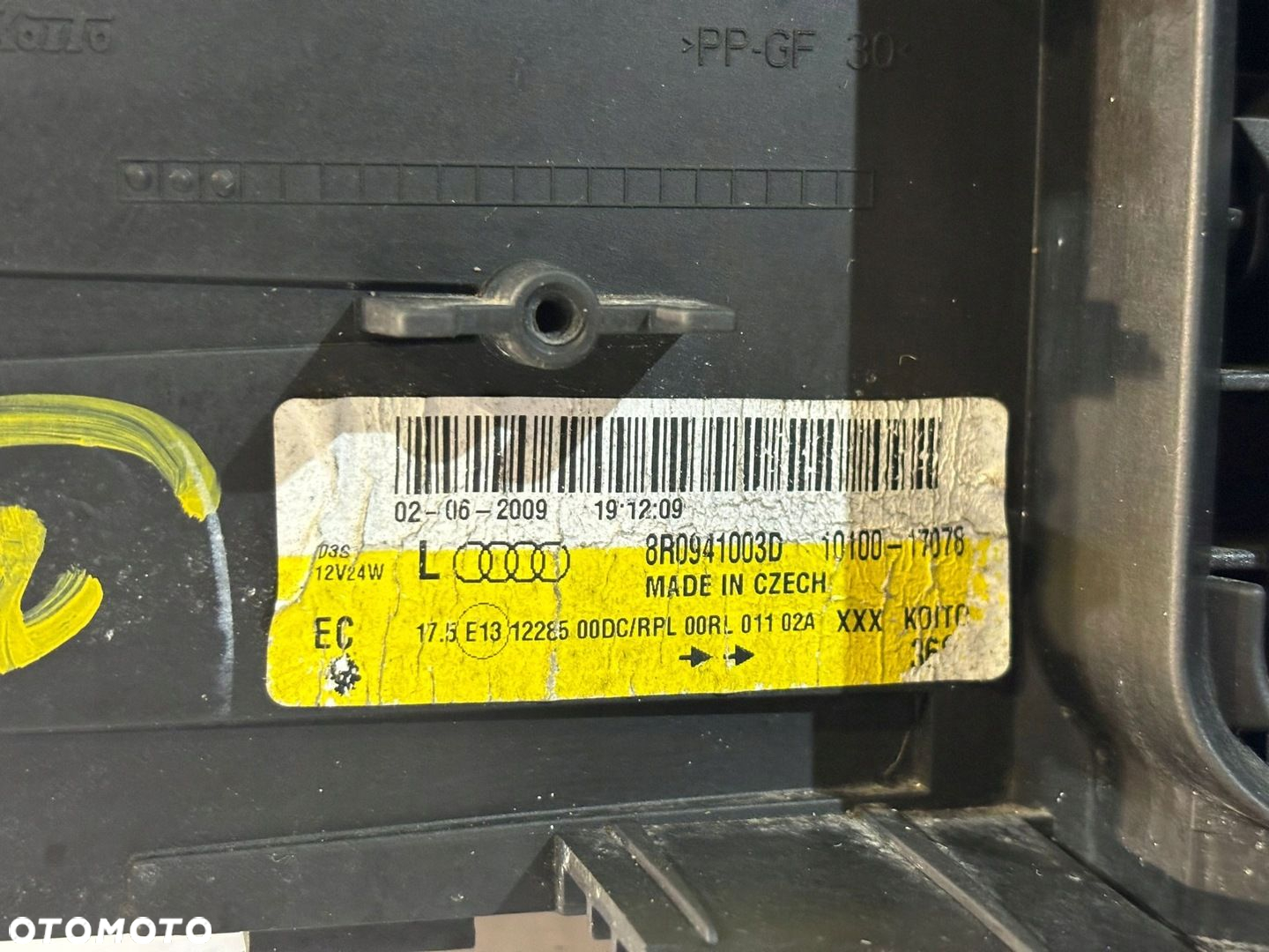 AUDI Q5 8R Lampa przednia Xenon L - 14840 - 9