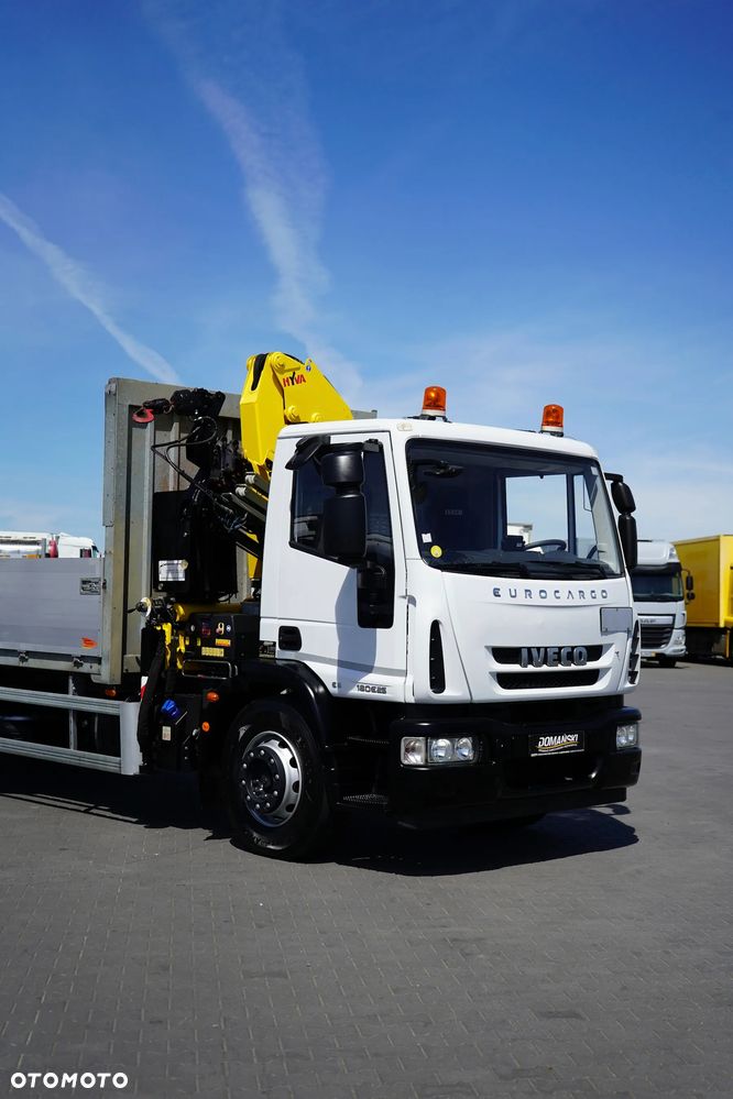 Iveco EUROCARGO / 180E25 / SKRZYNIOWY + HDS / HYVA HB 150 X / ROTATOR / WIDŁY / PILOT - 31