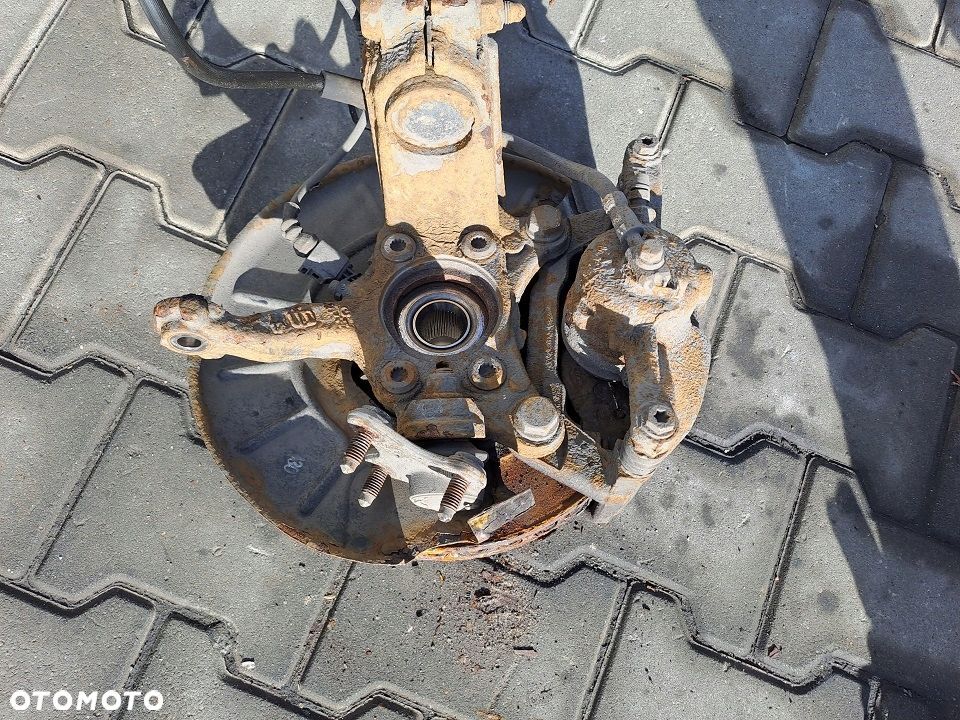 vw caddy 2k5 15-21 zwrotnica mcpherson lewy przód - 4