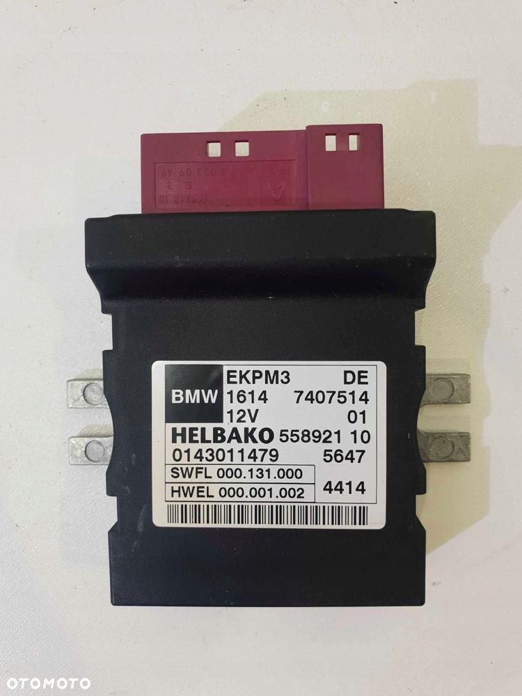 bmw f20 f30 moduŁ sterownik pompy paliwa 7407514 - 1