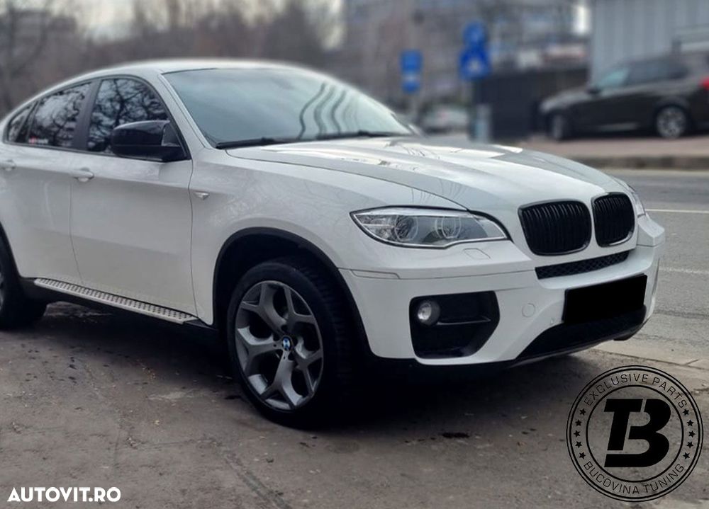 Faruri LED Angel Eyes 3D compatibile cu BMW X6 E71 - 10