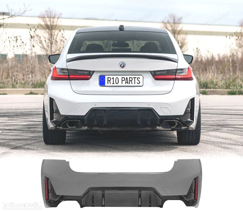 PÁRA-CHOQUES TRASEIRO BMW G20 LCI 23- LOOK M PDC - 1