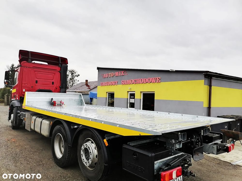 Mercedes-Benz platforma hydrauliczna DMC 26T auto - laweta zabudowa - 13