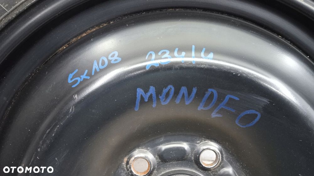 ford mondeo mk ii koło zapasowe 5x108 125/85/16 - 5