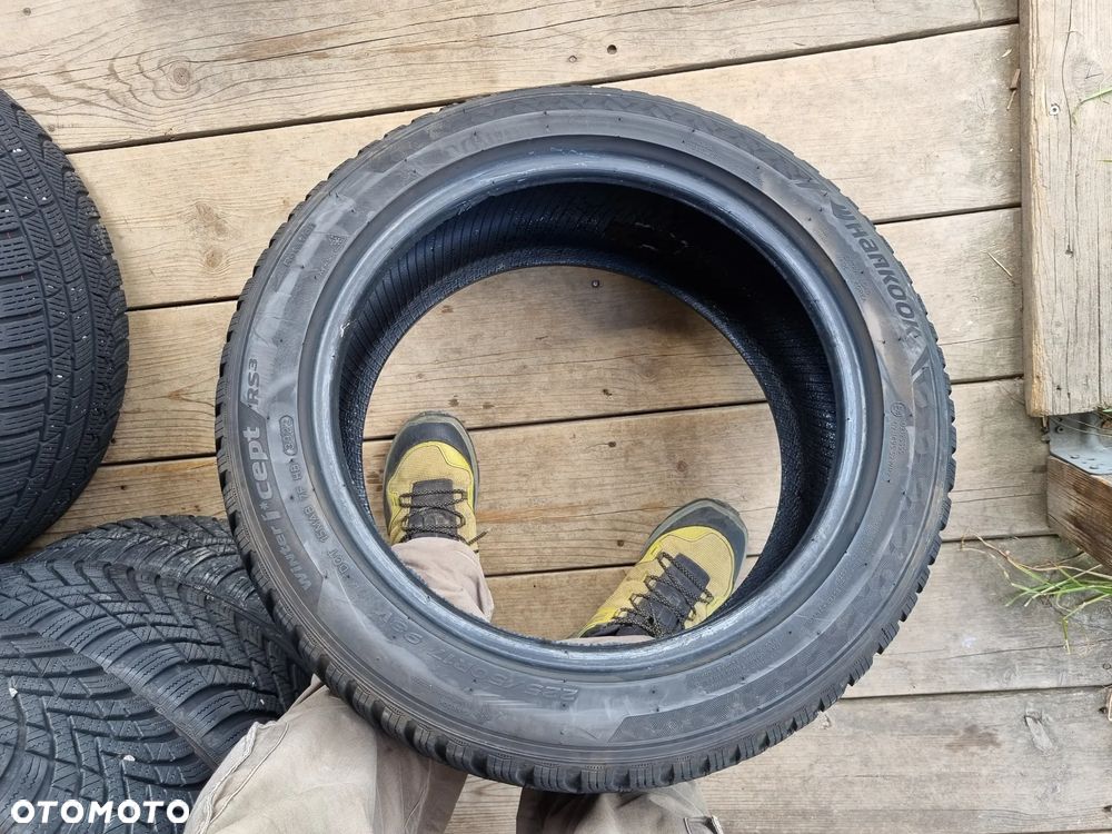 Opony Hankook Winter i*cept RS3 225/50R17 98V 2022r.7,5/6,5mm bdb stan - 10