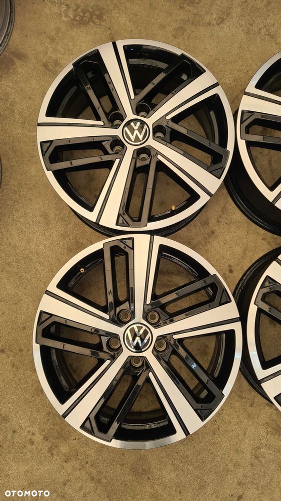 Felgi aluminiowe VOLSWAGEN TOURAN GOLF ! 17 Cali ! BDB STAN MONTAŻ! - 3