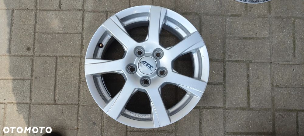 FELGI ALUMNIOWE ATS 5x112 6.5Jx15 CALI ET45 fi 57,1 VW GOLF V VI JETTA TOURAN CADDY A38P SKODA OCTAVIA SEAT LEON II TOLEDO ALTEA KOMPLET 4 SZTUKI - 4