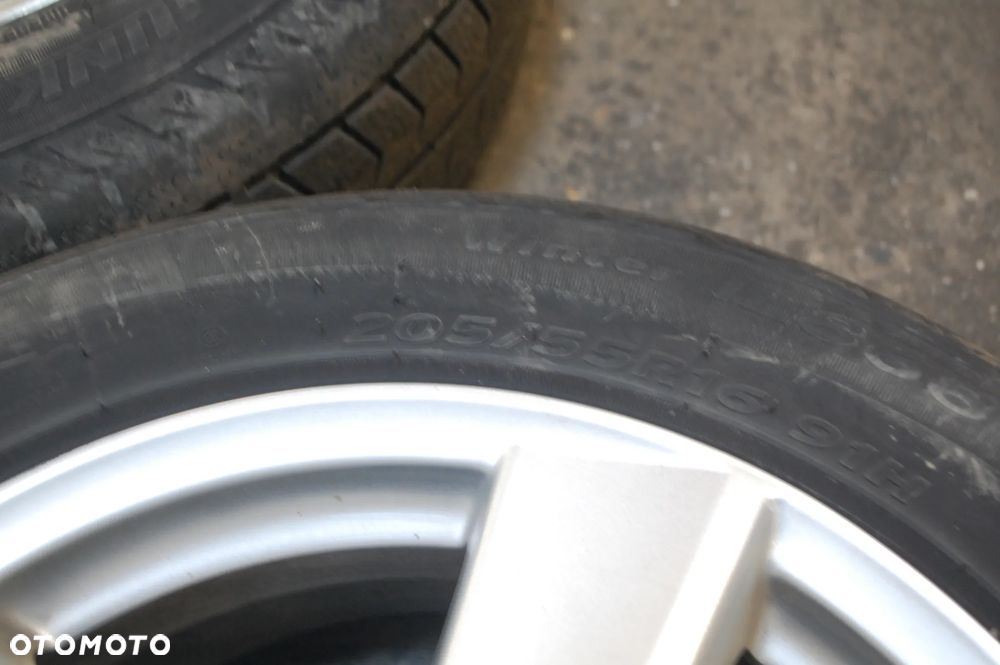 KOŁA FELGI ALUMINIOWE KOMPLET KBA48450 5X112 205/55R16 ET42 6.5J VW PASSAT B6 AUDI SEAT SKODA - 7
