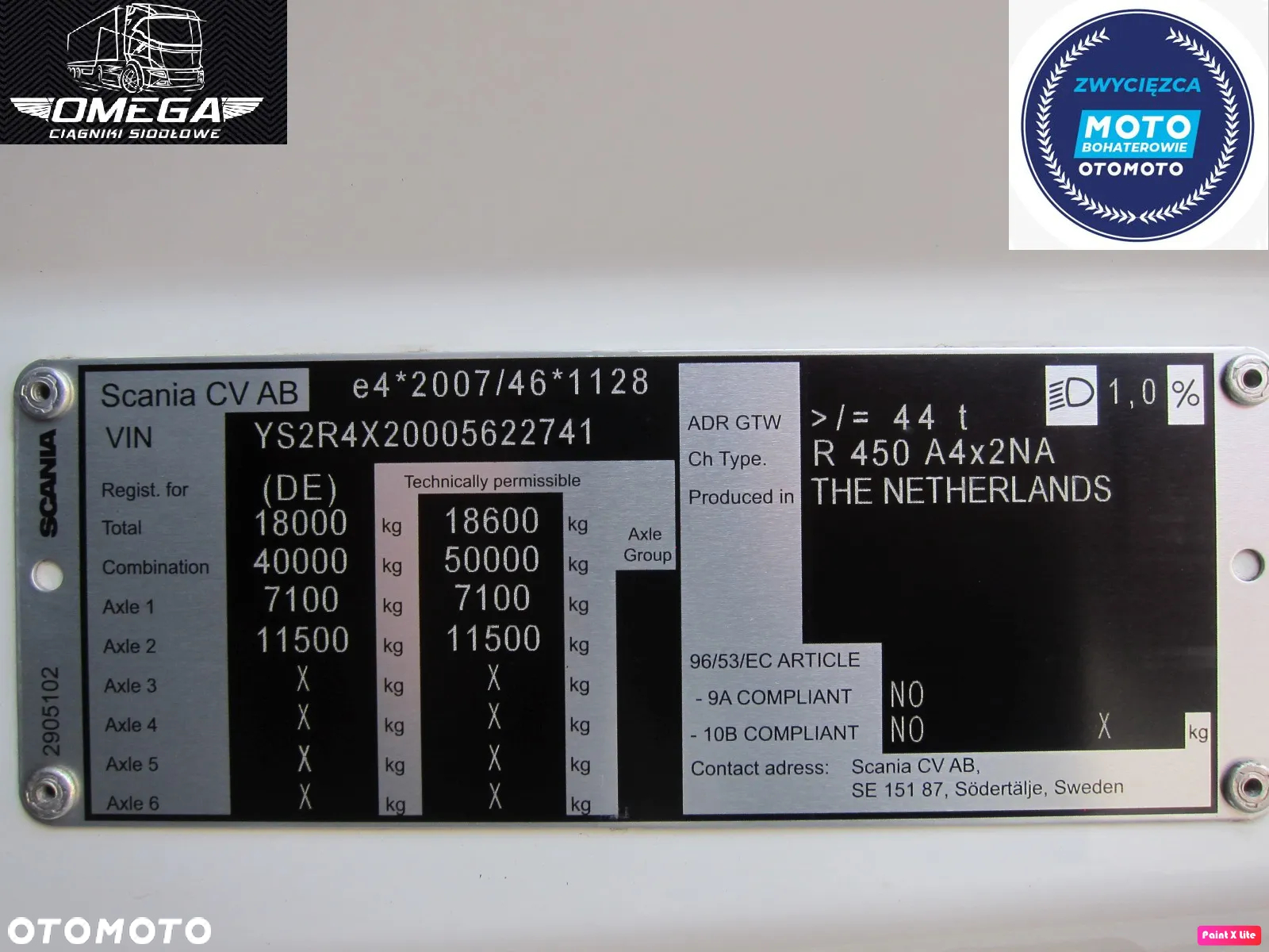 Scania R 450 Pełen ADR FL !!! / Full LED// Nawigacja // Klima postojowa // Spr z Niemiec - 5