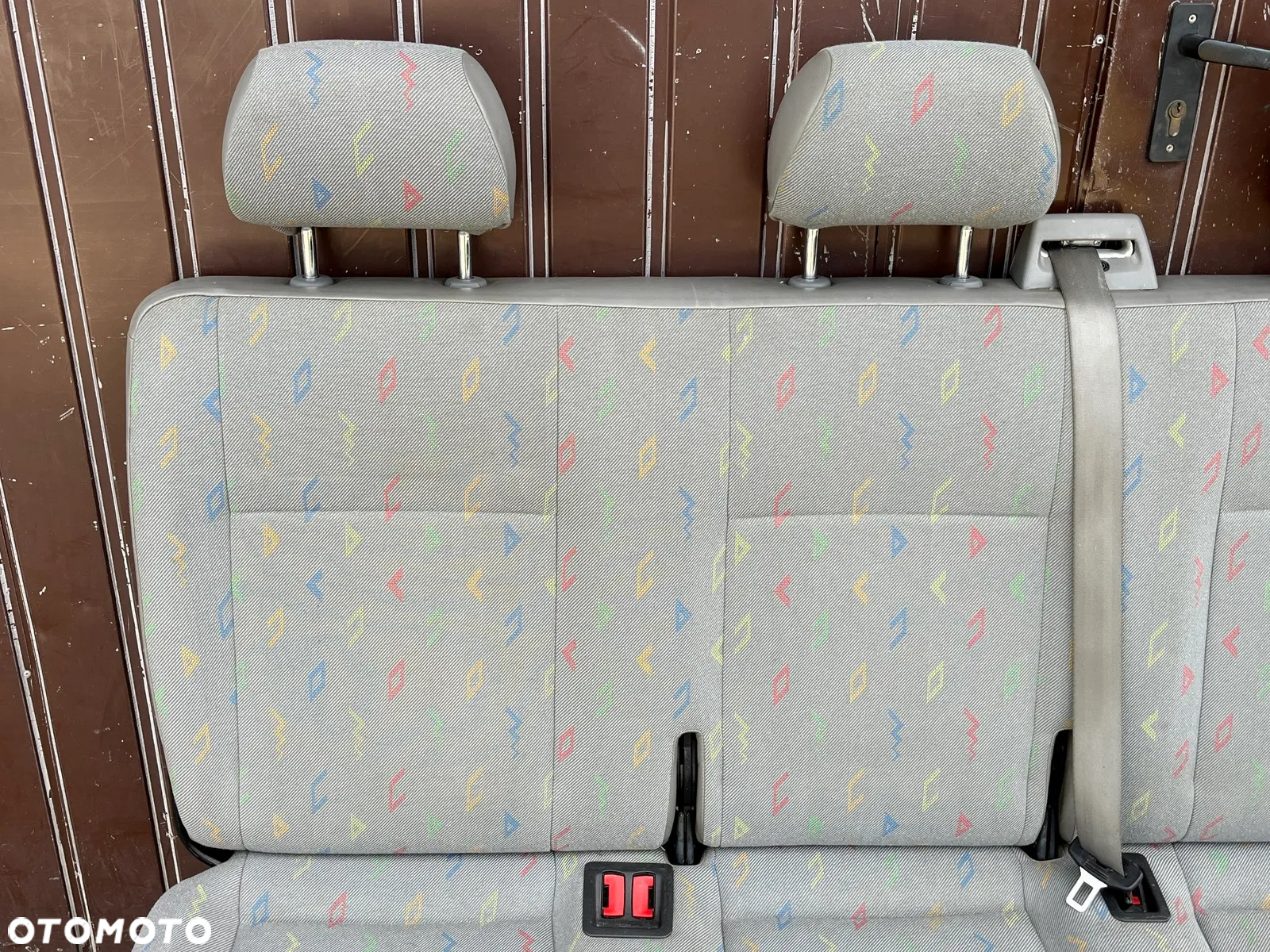 KANAPA ŁAWKA TRÓJKA 3 RZĄD TYŁ FOTEL INKA INCA VW T5 LIFT T6 CARAVELLE TRANSPORTER EU - 7