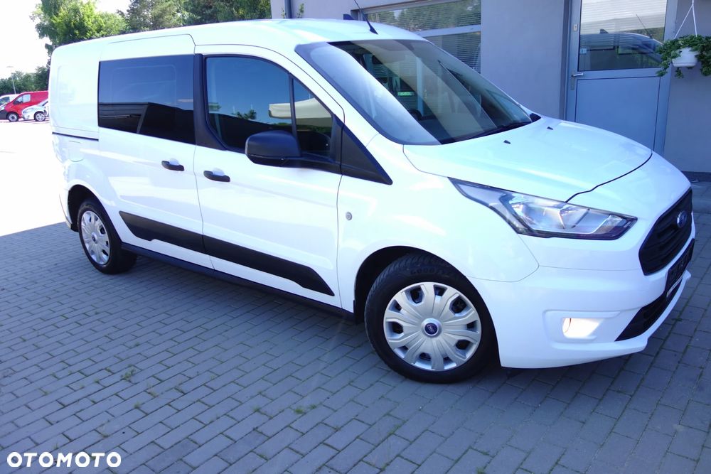 Ford Transit Connect Automat Long 1.5  Ecoblue 120 KM 2 x Drzwi Boczne Klima Webasto Kamera - 10