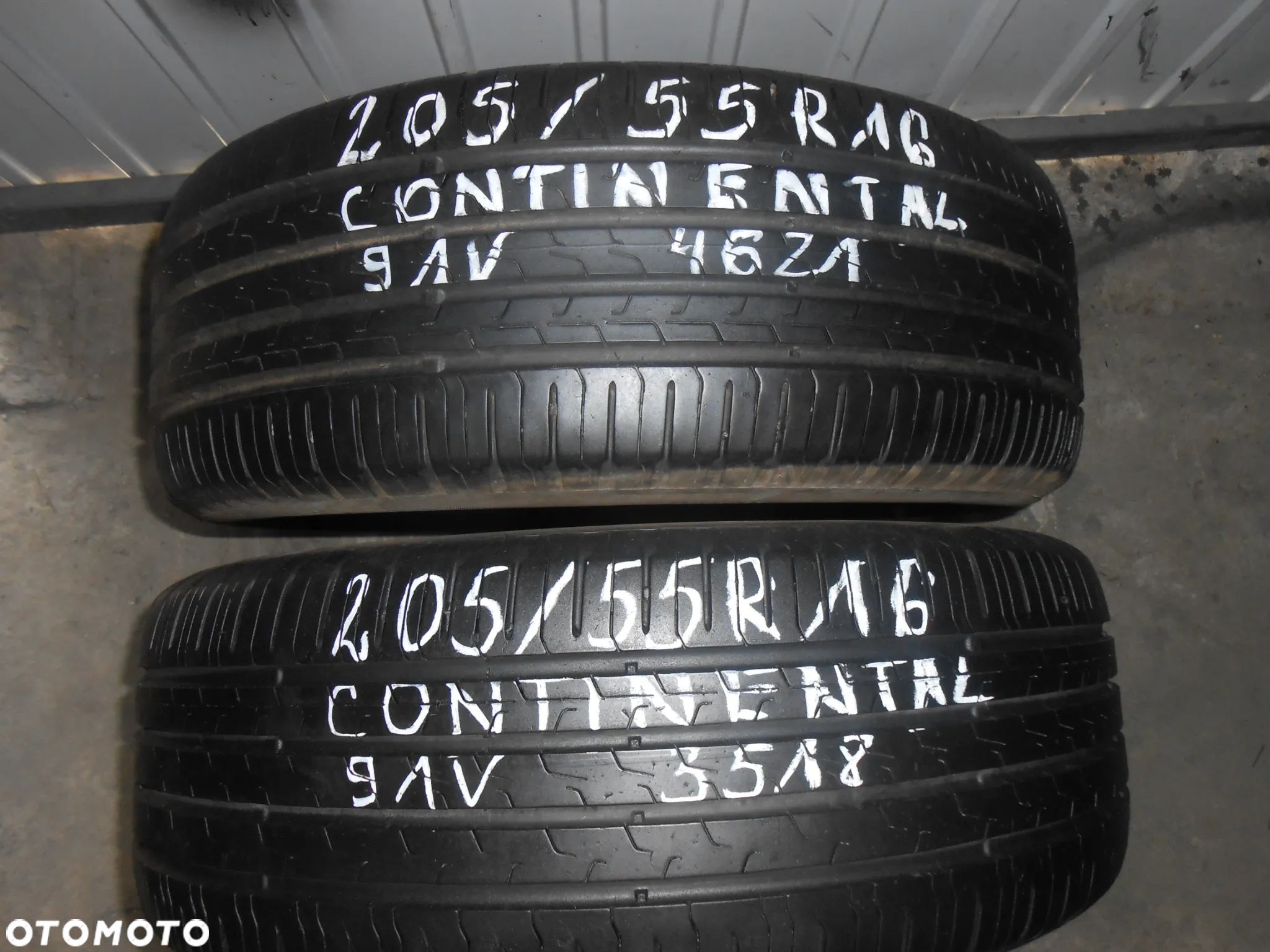 OPONY 205/55R16 CONTINENTAL ECO CONTACT 6 DOT 4621 / 3518 7.2MM - 1