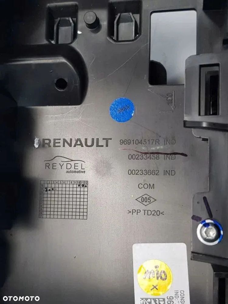 Tunel Środkowy Podłokietnik Renault Captur II 969104517R - 8
