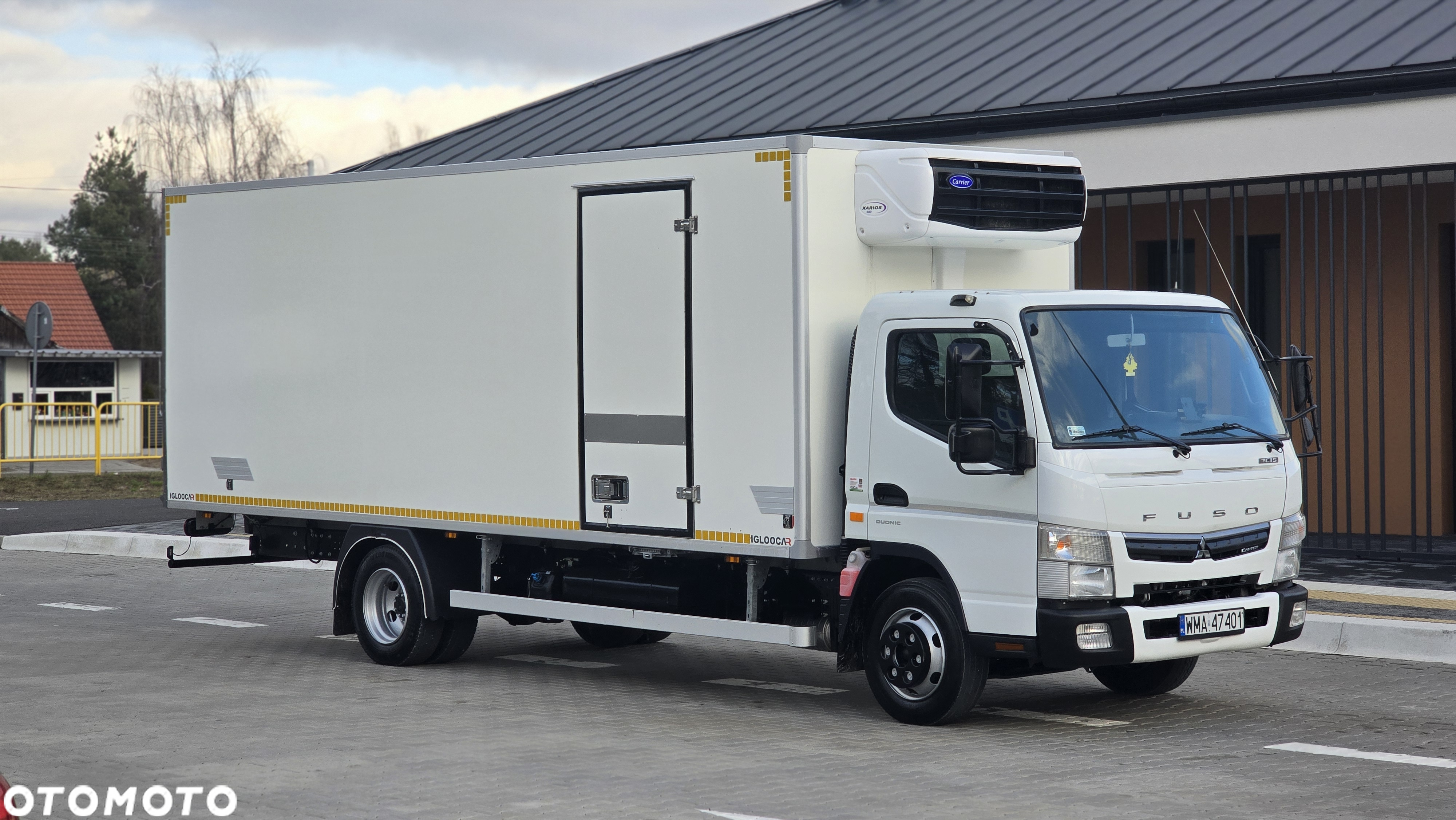 FUSO MITSUBISHI FUSO CANTER 7C15 ❗️❗️SILNIK IVECO / IGLOOCAR 6.20M 12EP / DMC 7.5T / CARRIER XARIOS 500 / SALON POLSKA / CHŁODNIA / MROŹNIA / -25 +25 / GRZANIE / ZASILANIE 230V / BLIŹNIAKI / DRUKARKA / RAMA / CABSTAR MAXITY   JAK NOWY ❗️❗️ - 9