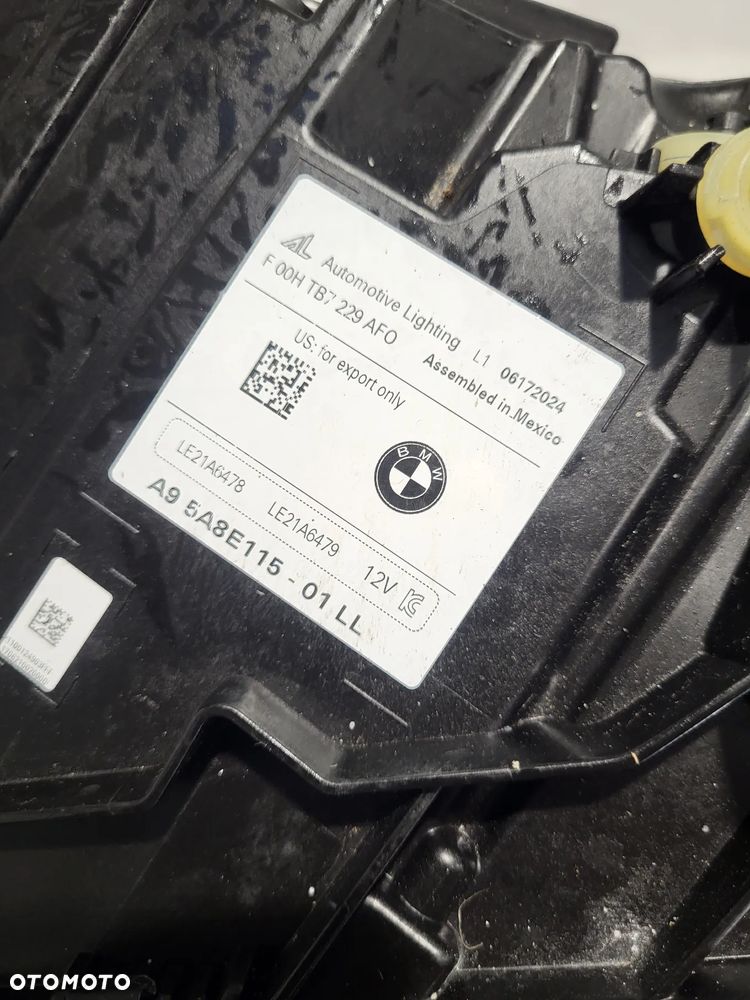 BMW X5 G05 LIFT FULL LED SHADOW PRZÓD STRONA LEWA 5A8E115 - 5