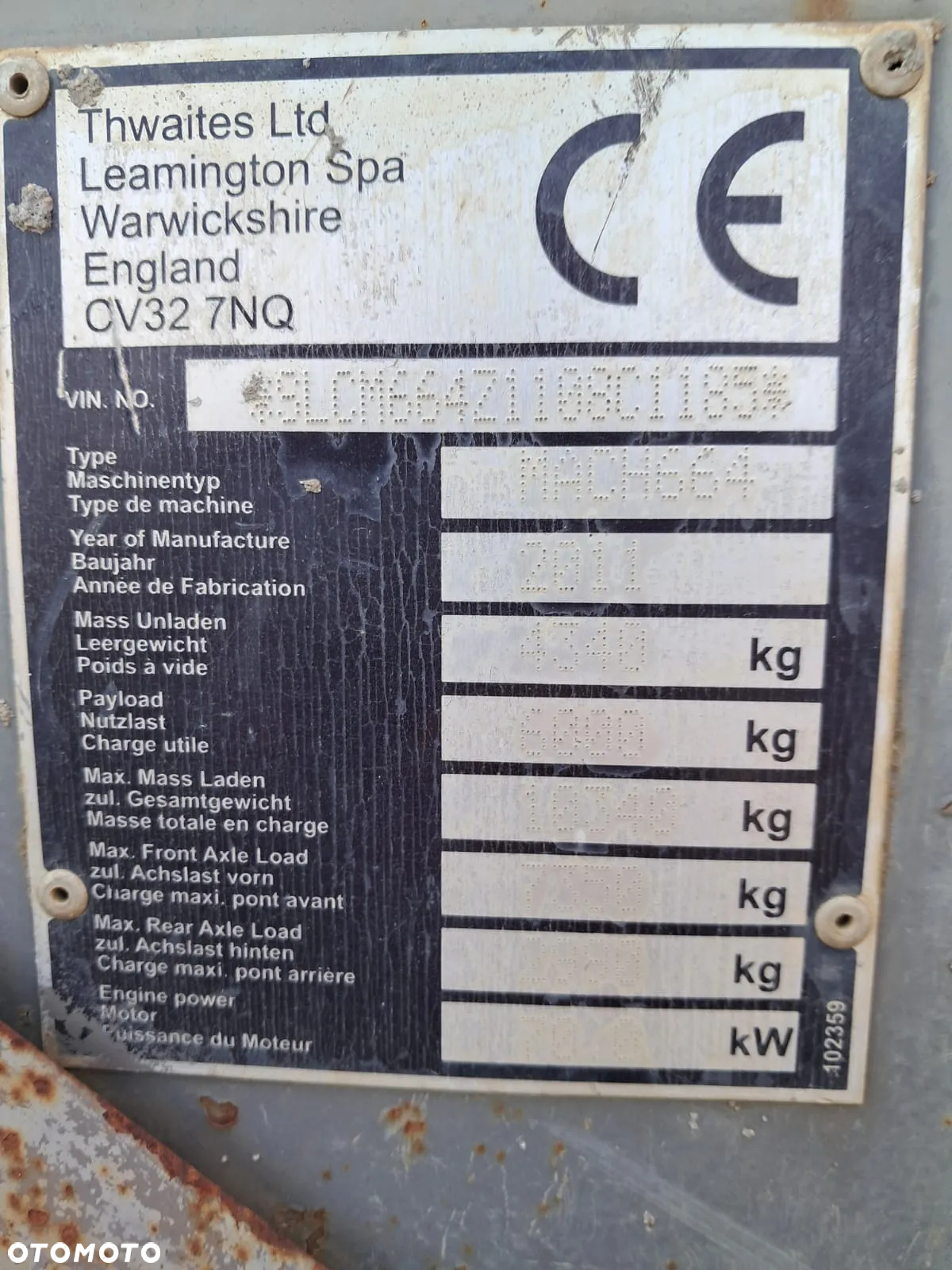 Thwaites MACH664 - 3