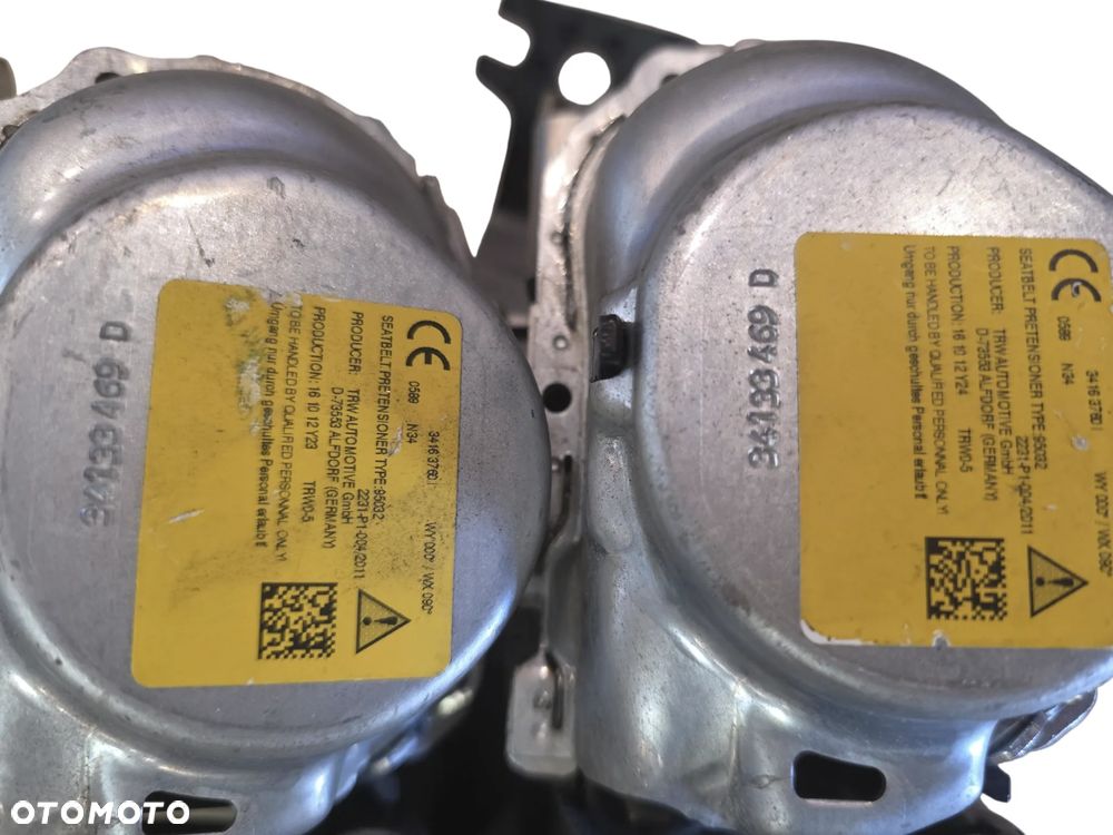 Skoda Superb III 3V 2015-2023 Pas bezpieczeństwa tylny HB prawy lewy - 2