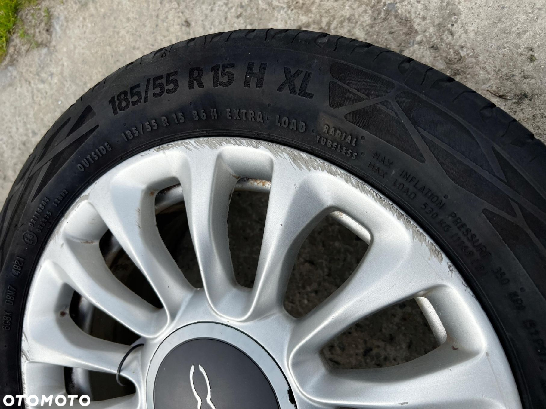 KOŁA FELGI OPONY LETNIE FIAT 500 185/55 R15 - 11