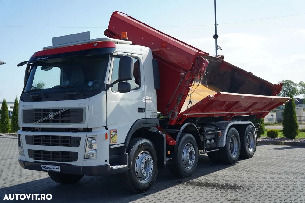 Volvo FM 420 / 8X4 / BASCULATOR 2 LATERAL / HIDRODOXY / BORDMATIC / MANUAL - 7