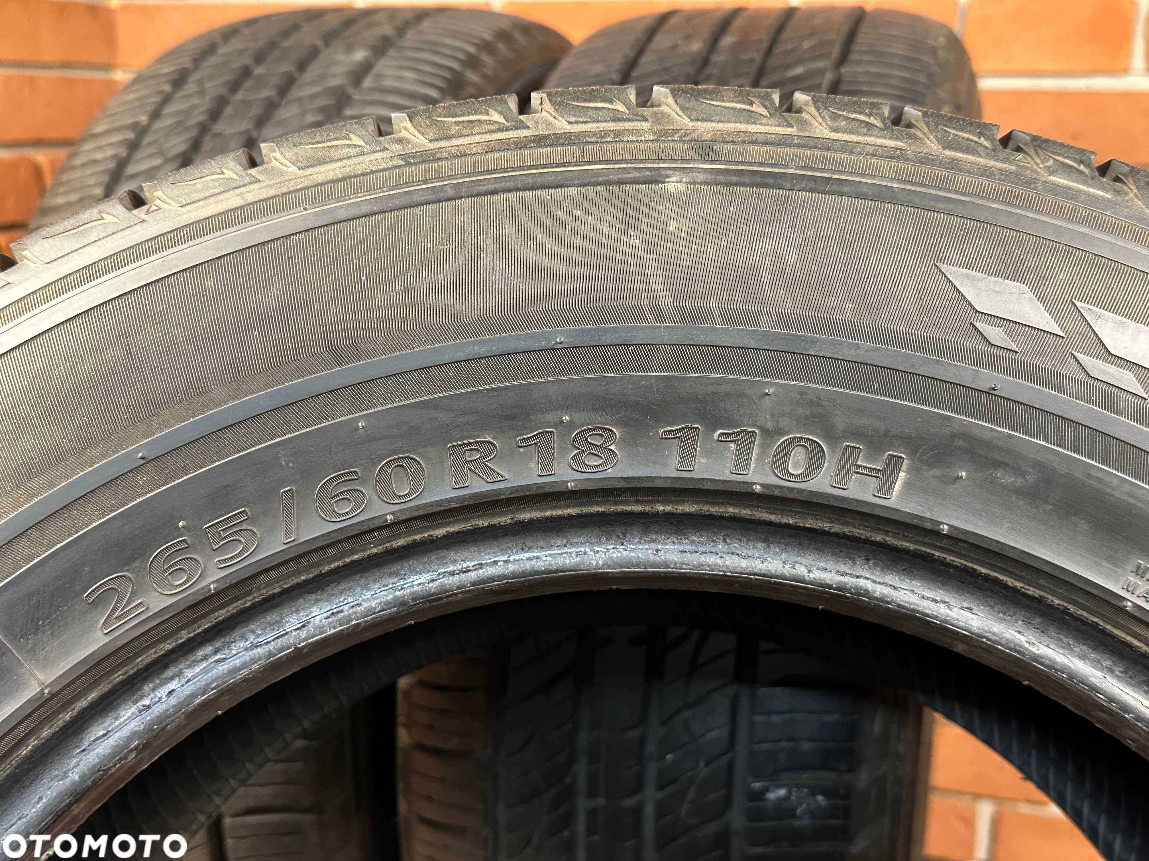 265/60R18 Kumho Crugen 3sztuki 8mm - 7
