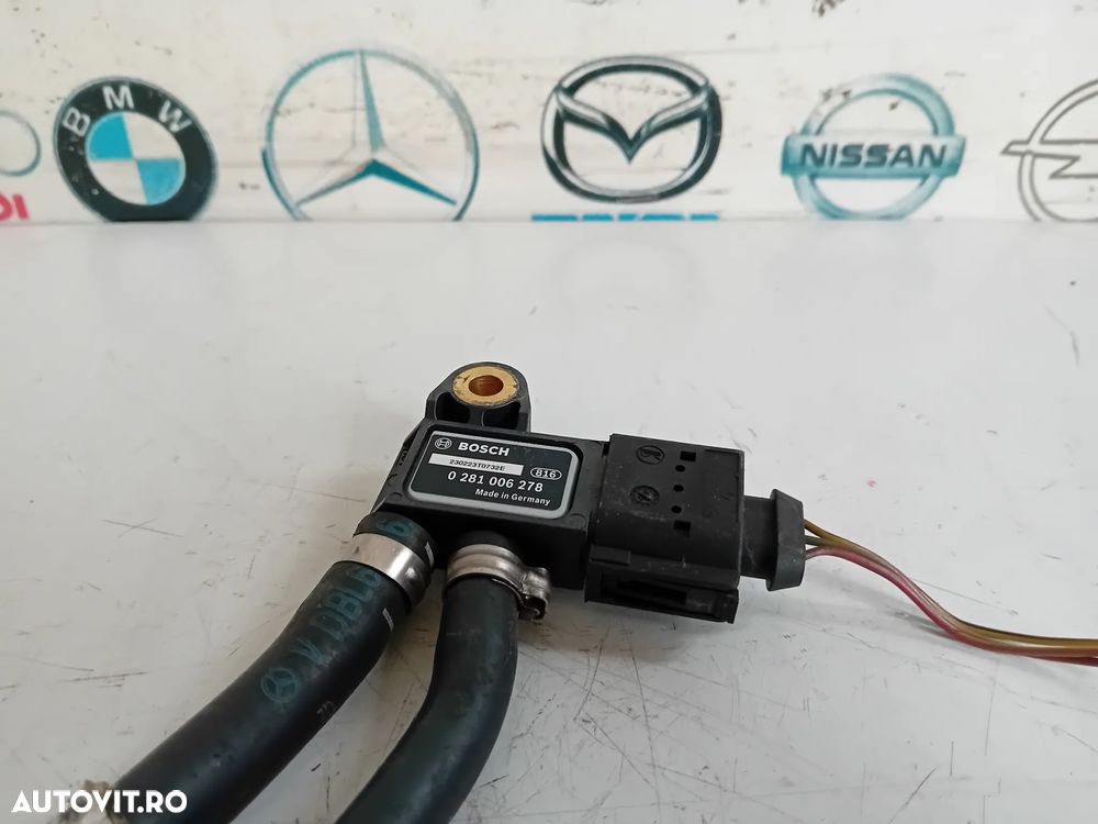Senzor Presiune Gaze Evacuare Mercedes C Class W204 2.2 Cdi Euro 4 Cod 0281006278 Motor 646811 - 3