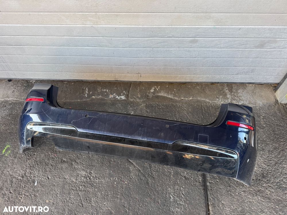 Bară spate bmw F11 M pachet original bmw cu tot cu difuzor model cu senzori de parcare - 4