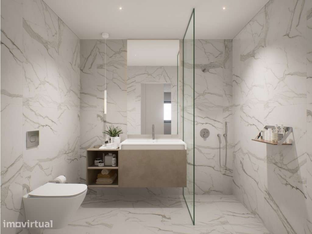 Apartamento T1 novo em Matosinhos - Grande imagem: 5/9