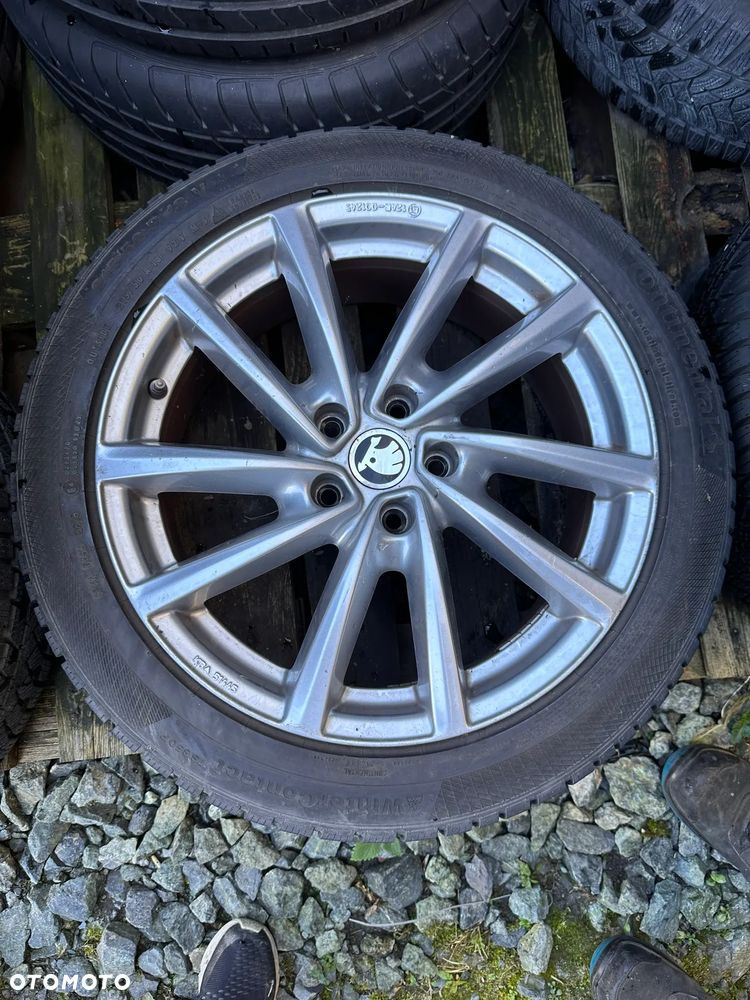 Koła zimowe Skoda Superb Continental WinterContact TS 850P 215/50 R18 92V 7,5mm-8mm - 2